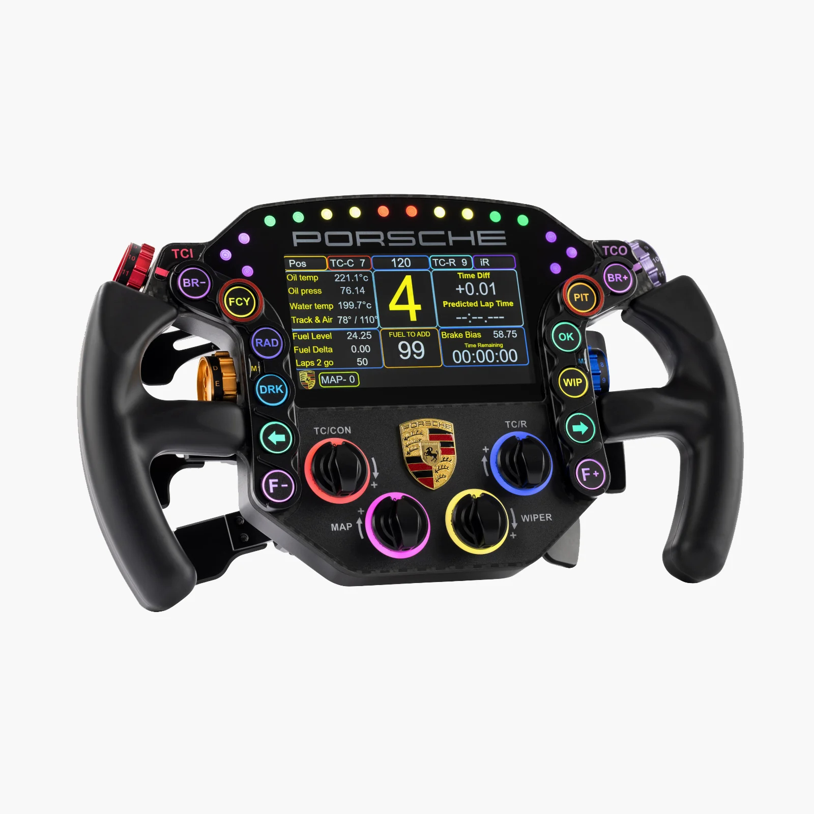 Porsche 911 RSR Sim Racing Steering Wheel - Image 3